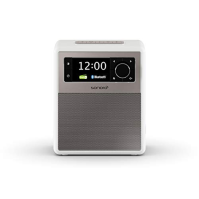 sonoro Easy Radio s Bluetooth a DAB Plus (přenosné, FM/FM, budík, časovač spánku, noční světlo, dobíjecí baterie/akumulátor/napá